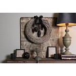 LAMPA STOŁOWA Country Style Grey 4 Clayre & Eef