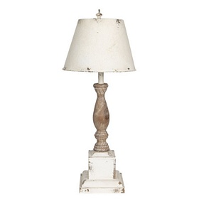 LAMPA STOŁOWA Country Style White Clayre & Eef