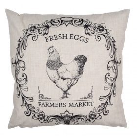 PODUSZKA Fresh Eggs Rooster Clayre & Eef