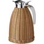 TERMOS BRĄZOWY Z Osłonką Polirattanową 1,5L Brown Styl Boho Ib Laursen