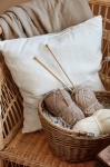 KOSZ Z DWOMA UCHWYTAMI W STYLU BOHO Basket Ib Laursen