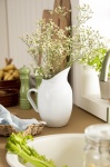 PROWANSALSKI DZBANEK METALOWY Vintage White 2,5 L Ib Laursen