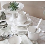 PROWANSALSKA PATERA NA NÓŻCE PROVENCE Chic Antique