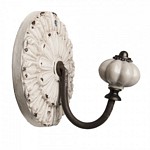 PROWANSALSKI WIESZAK ŚCIENNY VINTAGE Brocante White Clayre & Eef