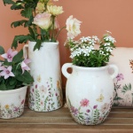 PROWANSALSKI DZBANEK Z MOTYWEM KWIATOWYM Floral Chic Antique