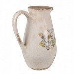PROWANSALSKI DZBANEK CERAMICZNY Beige Flowers Clayre & Eef