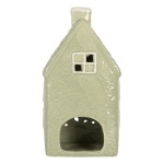 LAMPION DOMEK CERAMICZNY NA TEALIGHT Sweet Home Green Clayre & Eef
