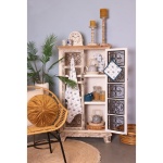 DZBANEK CERAMICZNY DO HERBATY Blue Flowers Vintage Clayre & Eef