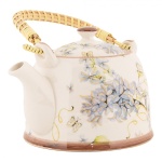 DZBANEK CERAMICZNY DO HERBATY Flowers Retro Vintage Clayre & Eef