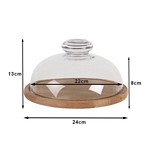 TACA Z KLOSZEM Country Style Natural Clayre & Eef