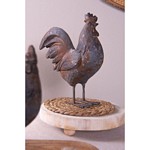 DEKORACJA KOGUT Rooster Cottage Rustic Styl Clayre & Eef