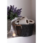 METALOWE WIADRA Industrial Country Style 2 SZT Clayre & Eef