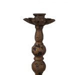 PROWANSALSKI ŚWIECZNIK WYSOKI Kandelabr Brocante Black A Clayre & Eef