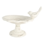 OZDOBNE POIDEŁKO DLA PTAKÓW Rustic Style Bird White Clayre & Eef