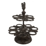 PROWANSALSKI STOJAK NA JAJKA Rooster Rustic Style XL Clayre & Eef