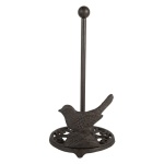 OZDOBNY STOJAK NA PAPIER KUCHENNY Rustic Style Bird Clayre & Eef