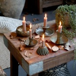 FRANCUSKI ŚWIECZNIK Antique Brocante Rustic Styl 1 Chic Antique