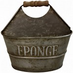 POJEMNIK METALOWY NA MYDŁO I GĄBKĘ Porte Savon 2 Antic Line