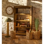 PROWANSALSKI ZESTAW KOSZY Z UCHWYTAMI Rustic Styl 3 SZT. Antic Line