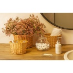 SKANDYNAWSKI ZESTAW KOSZY W STYLU Vintage Rustic 3 SZT.Antic Line