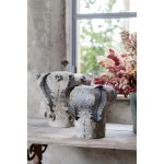 FRANCUSKI LAMPION KORONA EX VOTO COLLECTION L Rustic Blanc MariClo'