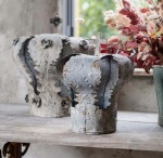 FRANCUSKI LAMPION KORONA EX VOTO COLLECTION L Rustic Blanc MariClo'