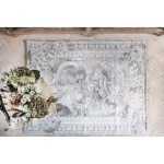 PROWANSALSKI DYWAN  BOUQUET Vintage Grey Rustic Styl  Blanc MariClo'