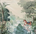 DEKORACYJNY PLED Z FRĘDZLAMI CHANSON DE JESTE Rustic Blanc MariClo'