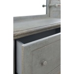 PROWANSALSKA GARDEROBA Z LUSTREM Fragonard Blanc MariClo'