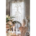 PROWANSALSKA ZASŁONA DENTELLE LUX BEIGE Beżowa Blanc MariClo'