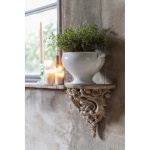 1PROWANSALSKA PÓŁKA Z DEKOREM ANTIQUA DOMUS 1 Blanc MariClo'