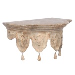 PROWANSALSKA PÓŁKA Z DEKOREM L ANTIQUARIO Blanc MariClo'