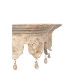 PROWANSALSKA PÓŁKA Z DEKOREM L ANTIQUARIO Blanc MariClo'