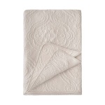 PROWANSALSKA NARZUTA BEIGE RICAMO DI COTONE Blanc MariClo'