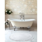 PROWANSALSKI DYWAN ŁAZIENKOWY BAGNO CHIARO BIANCO Blanc MariClo'