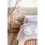 NARZUTA Z FALBANĄ INCANTO FIORITO Wzór Kwiaty Blanc MariClo'