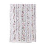 PROWANSALSKA NARZUTA HIVER FLEURI Roses XL Blanc MariClo'