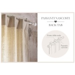 PROWANSALSKA ZASŁONA TOILE DE JOUY BEIGE Blanc MariClo'