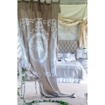 PROWANSALSKA ZASŁONA SOFFIO COLLECTION Beige Blanc MariClo'