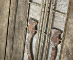 DEKORACJA ŚCIENNA Z LUSTREM Vintage Old Rustic Belldeco