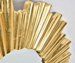 LUSTRO Gold Line Słońce Belldeco