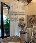PROWANSALSKA ZASŁONA TIEPOLO BIANCO White Blanc MariClo'