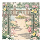 PROWANSALSKA DEKORACJA ŚCIENNA Vintage Jardin Bucolique Mathilde M