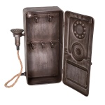 DEKORACYJNA METALOWA SZAFKA NA KLUCZE Industrial Antic Line