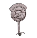 DEKORACYJNY WIESZAK METALOWY Vintage Cow Antic Line