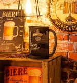 POJEMNIK Z OTWIERACZEM DO BUTELEK Industrial Antic Line