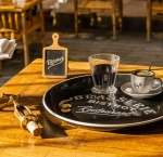 TABLICZKA INFORMACYJNA REZERWACJA Vintage Old Réservé Antic Line