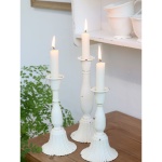 Świecznik Prowansalski Metalowy 18 cm Styl Vintage Chic Antique