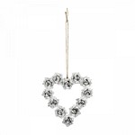 WIANEK METALOWY Heart Romance Mathilde M