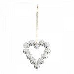 WIANEK METALOWY Heart Romance Mathilde M